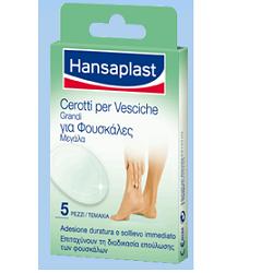 CEROTTI PER VESCICHE GRANDI HANSAPLAST 5 PEZZI - pharmaluna