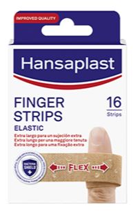 CEROTTI PER LE DITA ELASTICO FINGER STRIP 16 PEZZI - pharmaluna