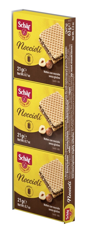 SCHAR NOCCIOLI SNACK 3 PEZZI 21 G - pharmaluna