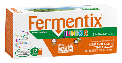 FERMENTIX JUNIOR 12 FLACONCINI 5 MILIARDI - pharmaluna