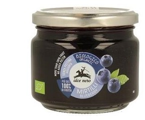 COMPOSTA DI MIRTILLI BIO 270 G - pharmaluna