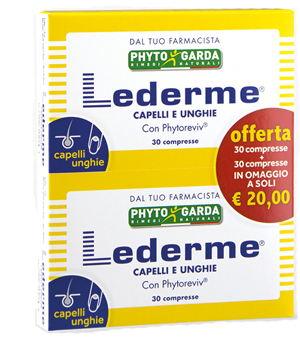 LEDERME CAPELLI UNGHIE 30 COMPRESSE - pharmaluna