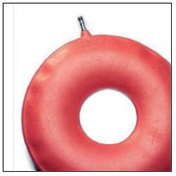 CIAMBELLA PER INVALIDI GONFIABILE IN GOMMA TEAM DELUXE IN SACCHETTO DIAMETRO 43 CM 1 PEZZO - pharmaluna