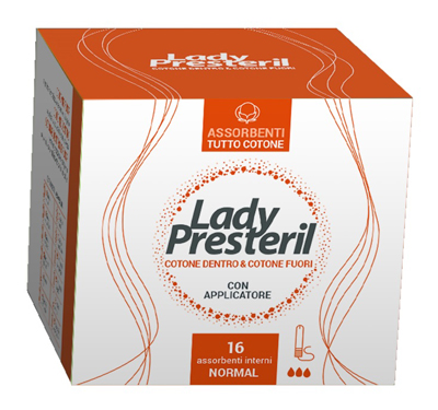 LADY PRESTERIL ASSORBENTI INTERNI NORMAL 16 PEZZI - pharmaluna