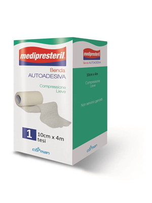 BENDA ADESIVA MEDIPRESTERIL 10X400CM - pharmaluna