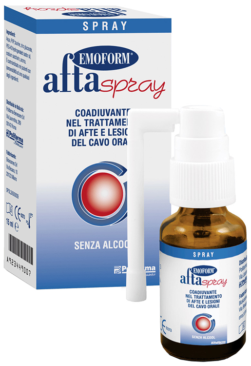 AFTASPRAY EMOFORM 15 ML - pharmaluna