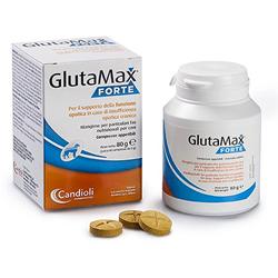 MANGIME COMPLEMENTARE PER CANI GLUTAMAX FORTE BARATTOLO 40 COMPRESSE - pharmaluna