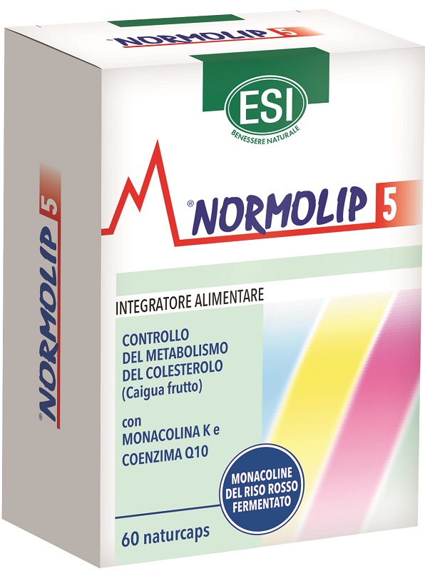 ESI NORMOLIP 5 60 CAPSULE - pharmaluna