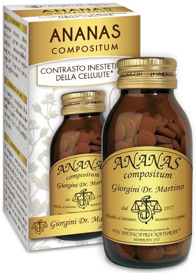 ANANAS COMPOSITUM 180 PASTIGLIE - pharmaluna
