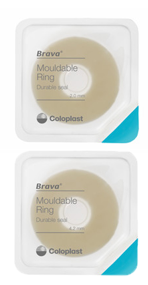 BRAVA ANELLO PLASMABILE DI PASTA NO ALCOL PER STOMIA 4,2MM 10 PEZZI - pharmaluna