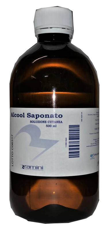 ALCOOL SAPONATO SOLUZIONE 500 ML - pharmaluna