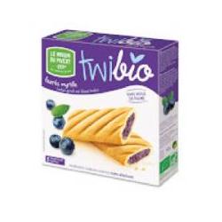 LE MOULIN DU PIVERT TWIBIO MERENDA AL MIRTILLO BIO SENZA LIEVITO DI BIRRA CON OLIO DI GIRASOLE SENZA OLIO DI PALMA 150 G - pharmaluna