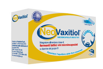 NEOVAXITIOL 10 STICK OROSOLUBILI DA 1,5 G - pharmaluna