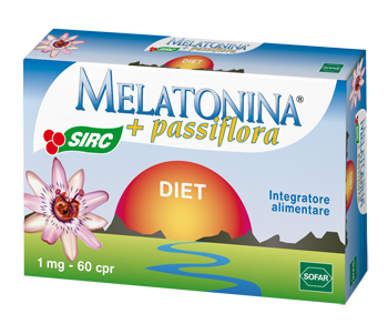 MELATONINA DIET 60 COMPRESSE NUOVA FORMULAZIONE - pharmaluna