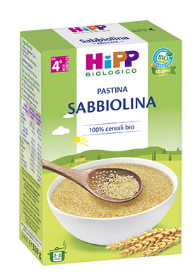 HIPP BIO PASTINA SABBIOLINA 320 G - pharmaluna