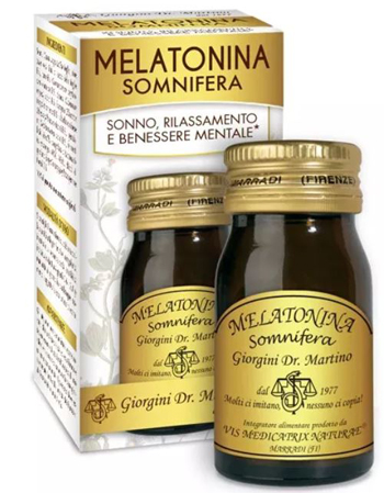 MELATONINA SOMNIFERA 60 PASTIGLIE - pharmaluna