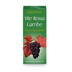 VITE ROSSA GAMBE GOCCE BIOLOGICHE 100 ML - pharmaluna