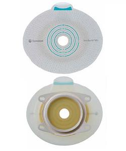 PLACCA PER UROSTOMIA COLOSTOMIA ILEOSTOMIA SENSURA MIO CLICK SISTEMA A DUE PEZZI FLANGIA 50 MM FORO RITAGLIABILE 30-45 M M 5 PEZZI - pharmaluna