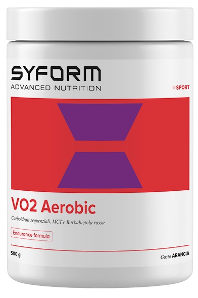 VO2 AEROBIC ARANCIA POLVERE 500 G - pharmaluna