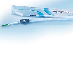 CATETERE VESCICALE AUTOLUBRIFICATO SAFETYCAT ACTIVE ERGOTHAN 40 CM CH 12 - pharmaluna