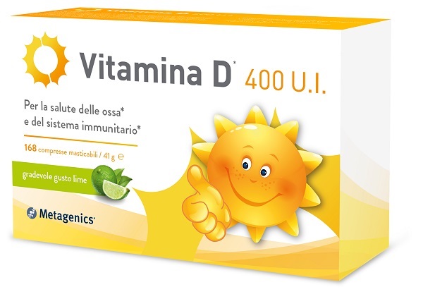 VITAMINA D 400 UI 168 COMPRESSE - pharmaluna