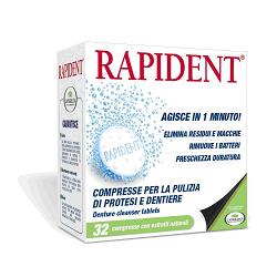 RAPIDENT COMPRESSE 32 PEZZI - pharmaluna