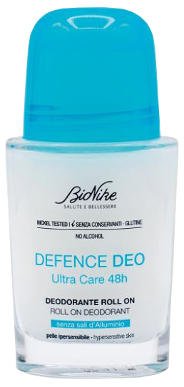 DEFENCE DEO ULTRA CARE ROLL-ON SENZA SALI D'ALLUMINIO 50 ML - pharmaluna