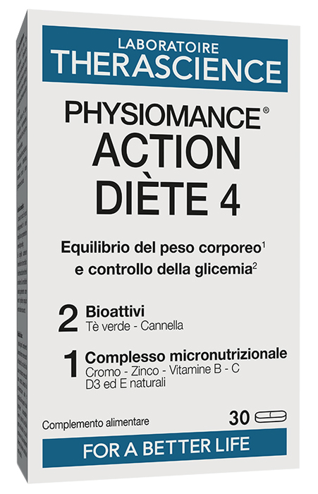 PHYSIOMANCE ACTION DIETE 4 30 COMPRESSE - pharmaluna
