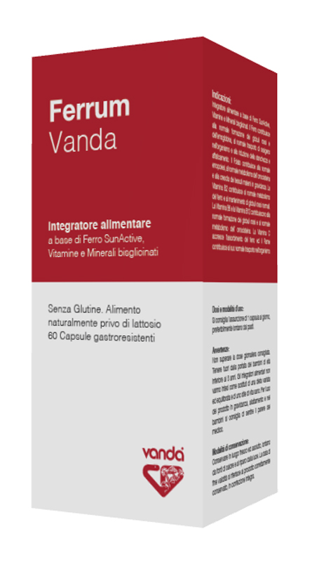 FERRUM VANDA 60 CAPSULE - pharmaluna