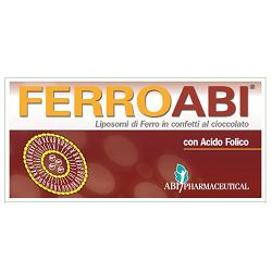 FERROABI 20 CONFETTI OROSOLUBILI AL CIOCCOLATO BLISTER 30 G - pharmaluna