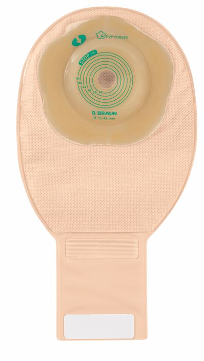 SACCA ILEOSTOMIA FLEXIMA ACTIVE CONVESSA RITAGLIO 15-45 MM SP COVER 10 PEZZI - pharmaluna