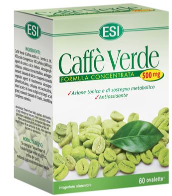 ESI CAFFE VERDE 500MG 60 OVALETTE - pharmaluna