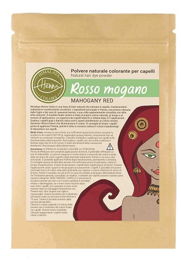 HIMALAYA HENNA COLORS ROSSO MOGANO 100 G - pharmaluna
