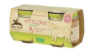 OMOGENEIZZATO DI VITELLONE BABY FOOD BIO 2 X 80 G - pharmaluna