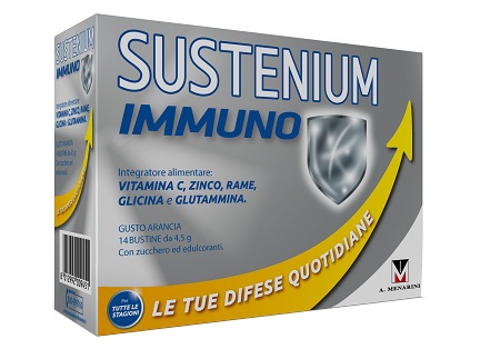 SUSTENIUM IMMUNO ENERGY 14 BUSTINE DA 4,5 G - pharmaluna