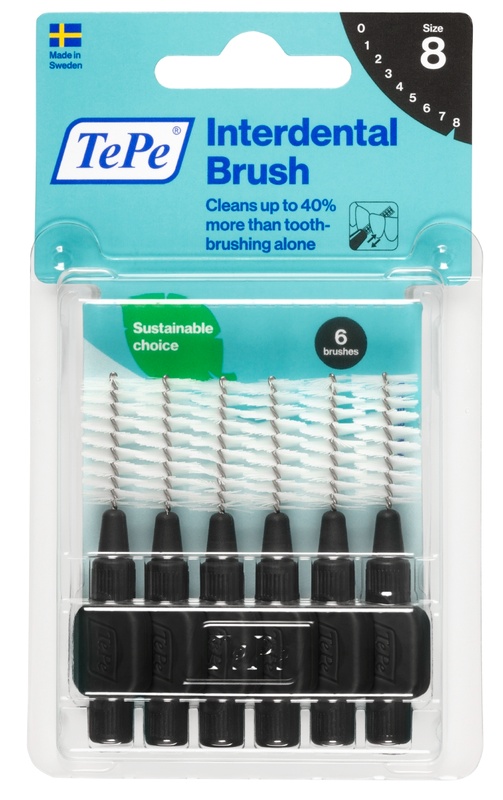 TEPE SCOVOLINI NERO 1,5 6 PEZZI - pharmaluna