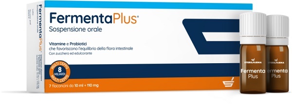 FERMENTA PLUS FERMENTI LATTICI 7 FLACONCINI DA 10 ML - pharmaluna
