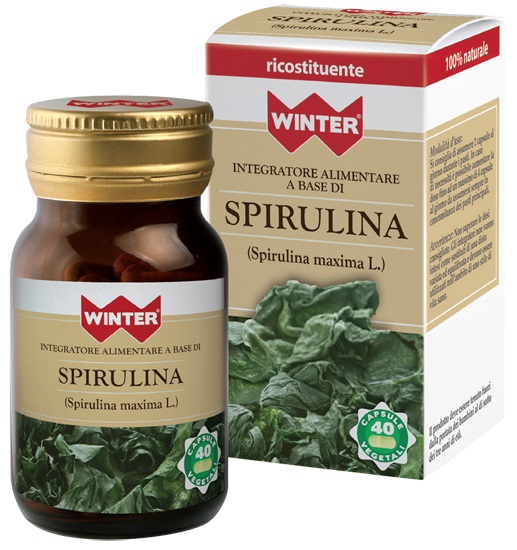 WINTER SPIRULINA 40 CAPSULE VEGETALI - pharmaluna