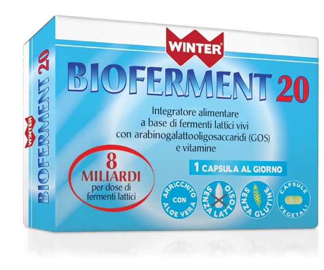 WINTER BIOFERMENT 20 20 CAPSULE VEGETALI - pharmaluna