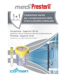 CONTENITORE URINA + PROVETTA MEDIPRESTERIL - pharmaluna