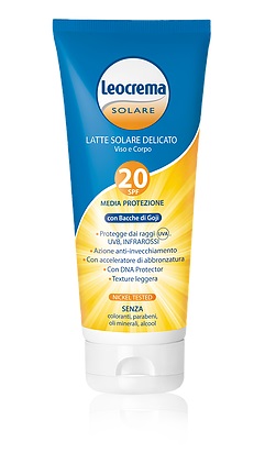 LEOCREMA SOLARE GOJY SPF20 200 ML - pharmaluna