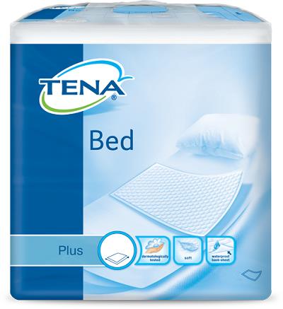 TRAVERSA PER INCONTINENZA TENA BED NON RIMBOCCABILE 60X60 CM PLUS 40 PEZZI - pharmaluna
