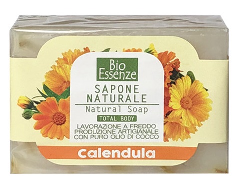 BIO ESSENZE SAPONE NATURALE CALENDULA 100 G - pharmaluna