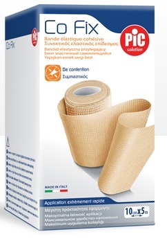 BENDA ELASTICA PIC CO FIX AUTOADESIVA 8X5CM MEDIUM - pharmaluna