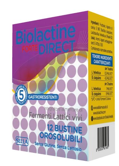 BIOLACTINE FORTE DIRECT 12 BUSTINE - pharmaluna