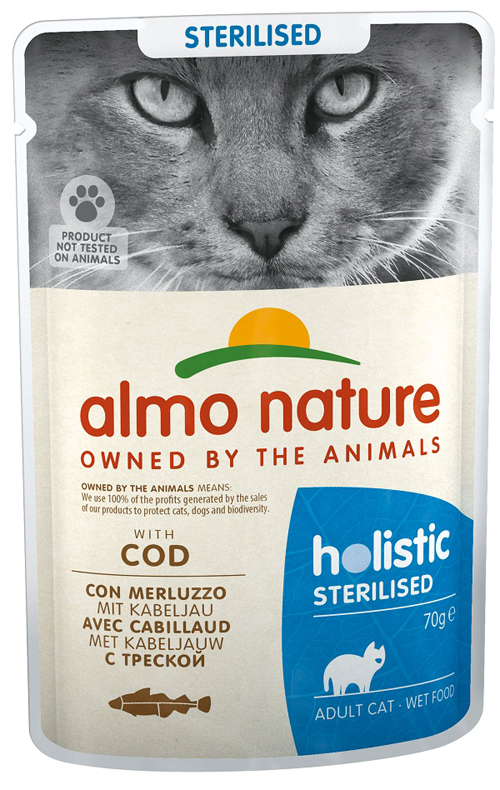 STERILISED MERLUZZO 70 G - pharmaluna