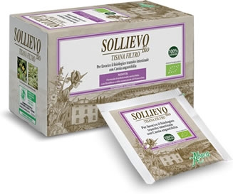 SOLLIEVO BIO TISANA 20 FILTRI DA 2,2 G - pharmaluna