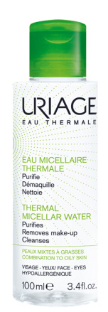 URIAGE EAU MICELLARE PER PELLI GRASSE 100 ML - pharmaluna