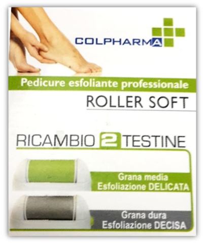 ROLLER SOFT ESFOLIANTE PROFESSIONALE PER PEDICURE - pharmaluna