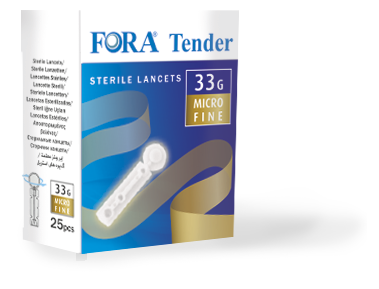 LANCETTE PUNGIDITO MICROFINE 33 GAUGE 25 PEZZI - pharmaluna